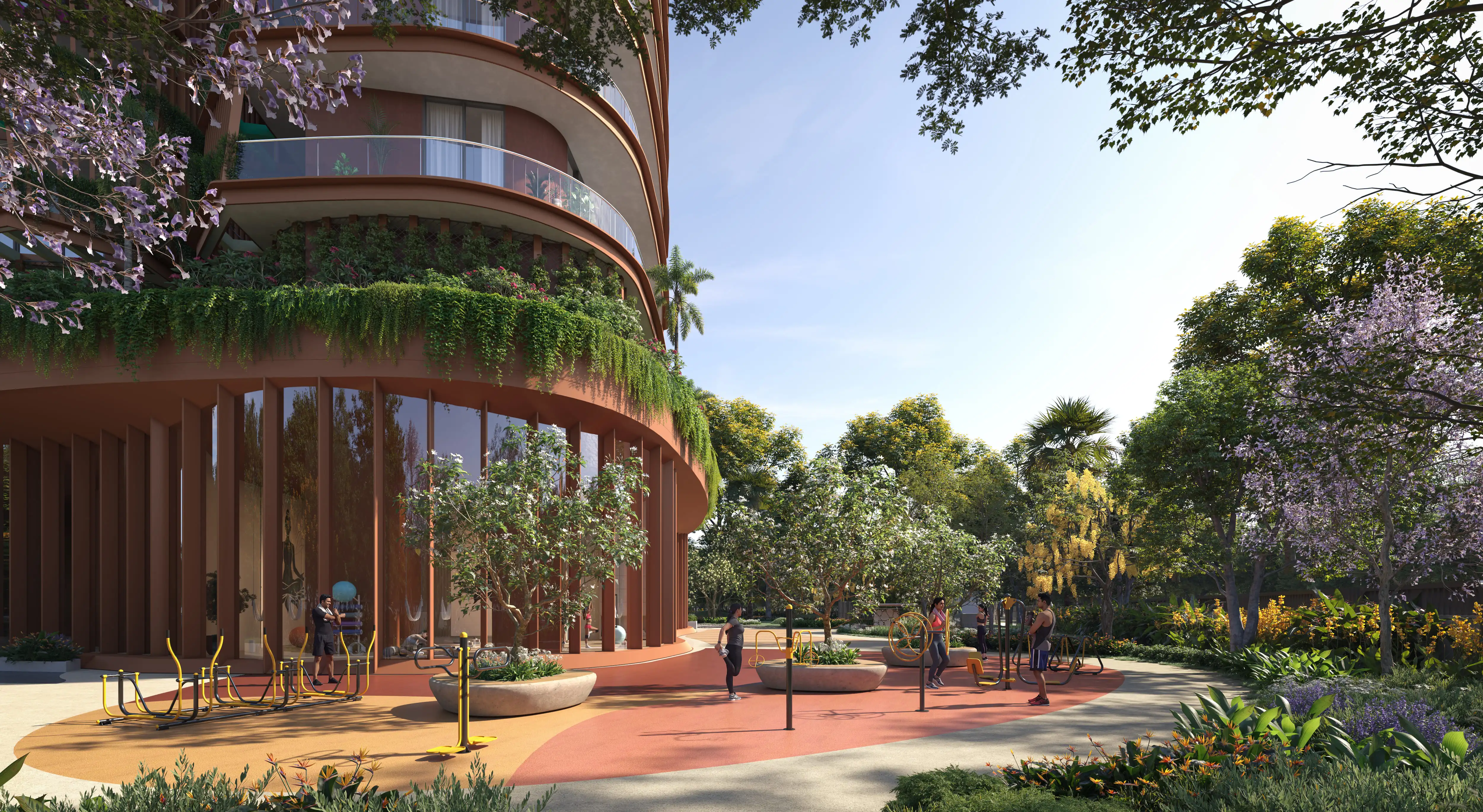 Eldeco Terra and Sol Tower Facade